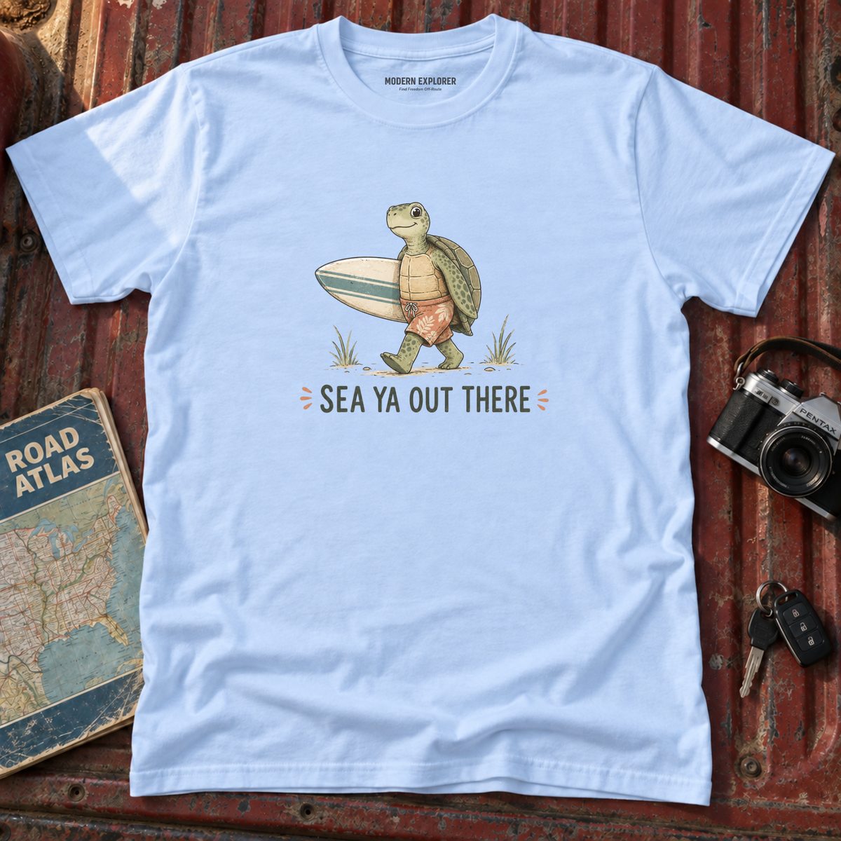 'Sea ya out there' Turtle Tee