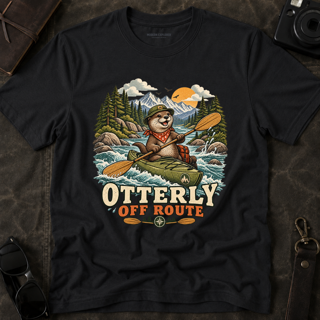 Otterly Off Route Graphic Tee