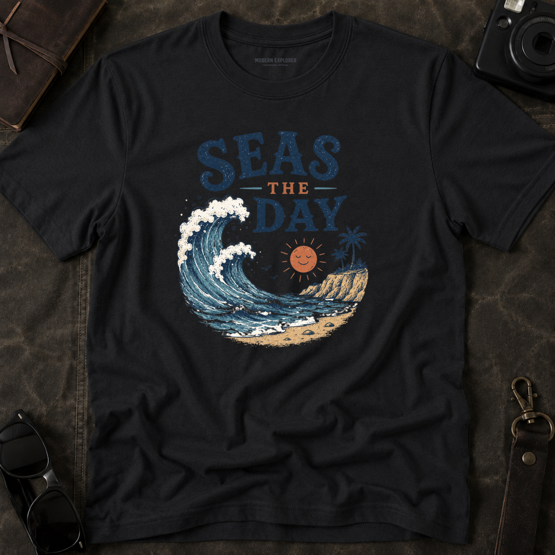 'Seas The Day' Graphic T-Shirt