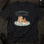 'Currently Coasting' Capybara Tee