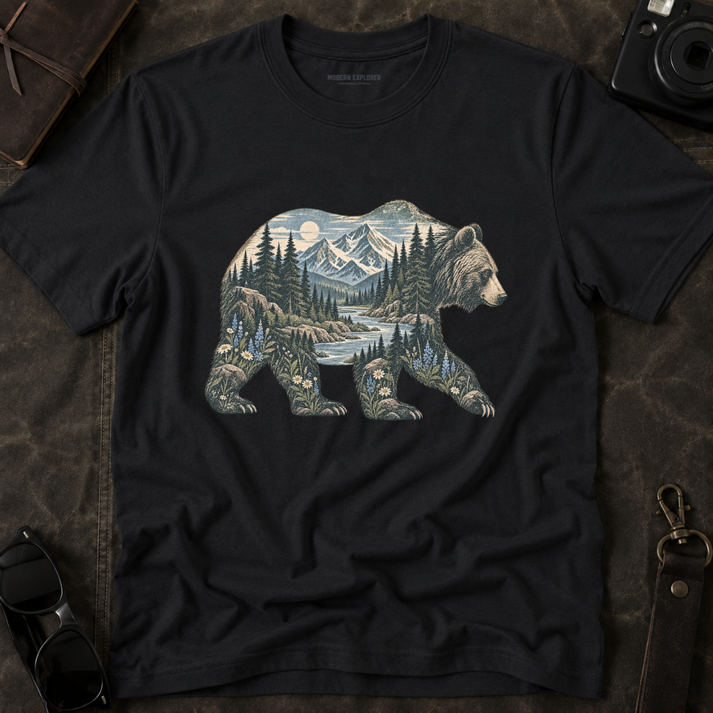 Bear in the Wild Graphic Tee