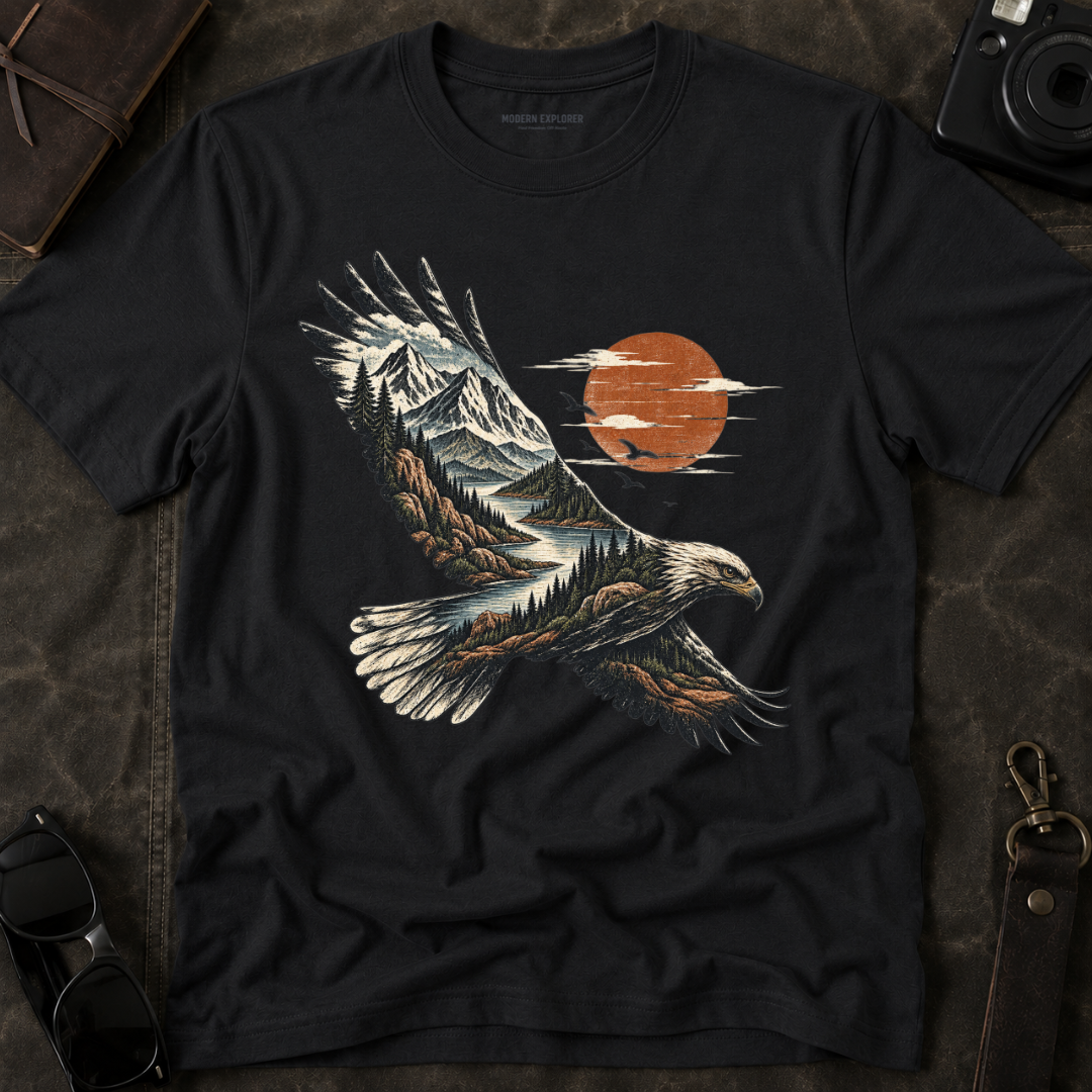 Nature Eagle Graphic Tee