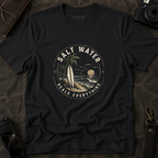 'Salt Water Heals Everything' Vintage Surf Tee