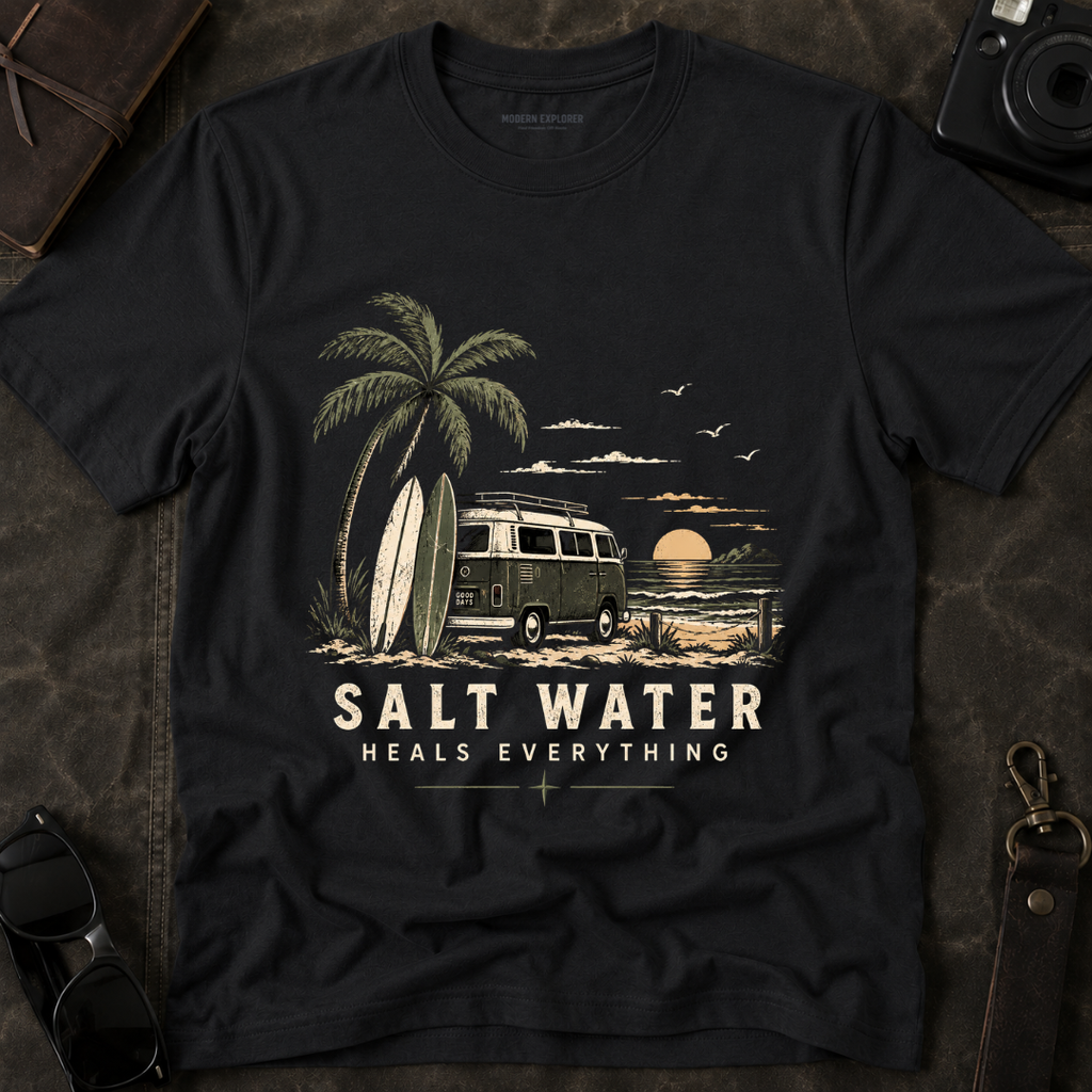 Vintage Salt Water Heals Everything Tee