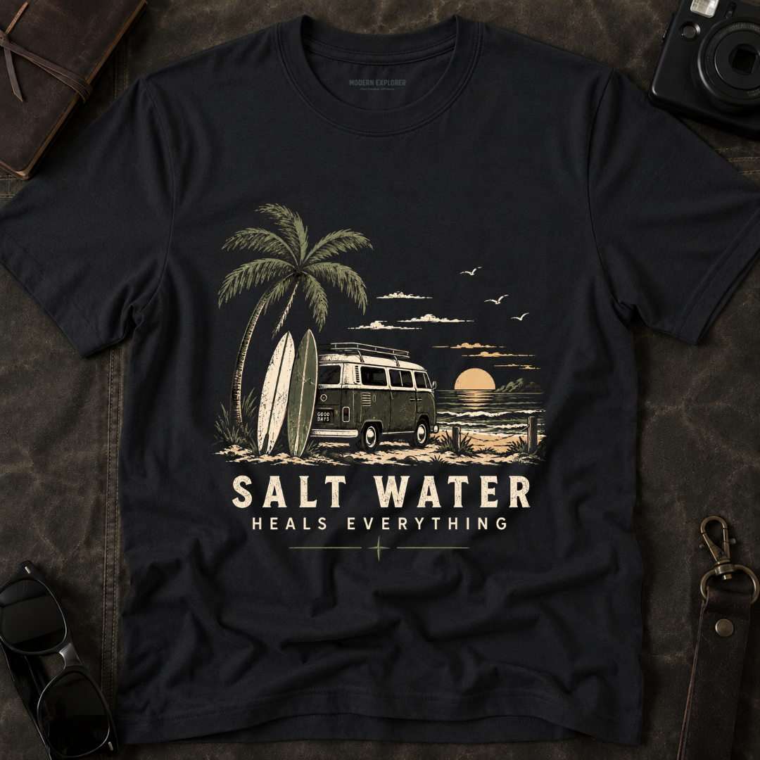 Vintage Salt Water Heals Everything Tee