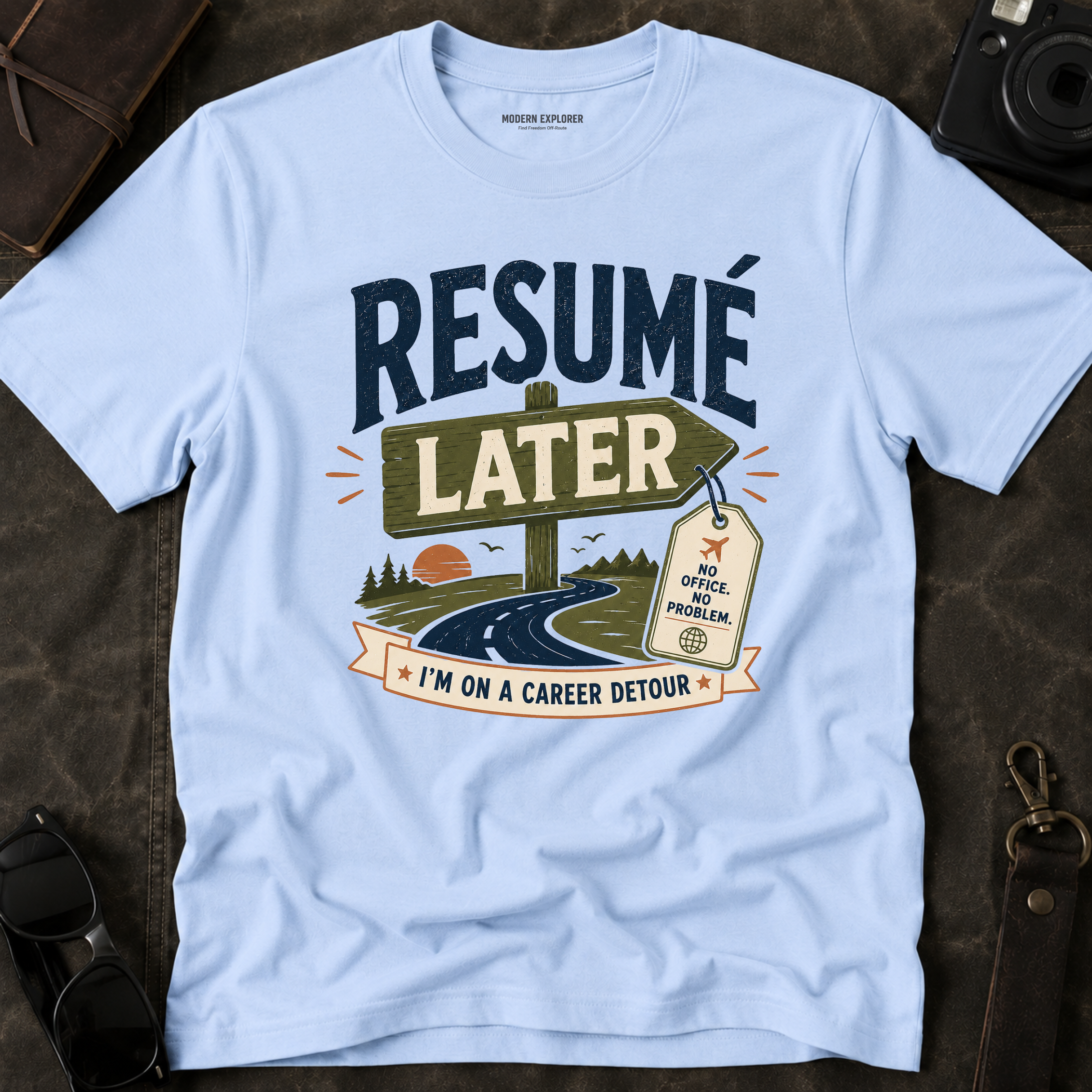 Resume Later Graphic Tee