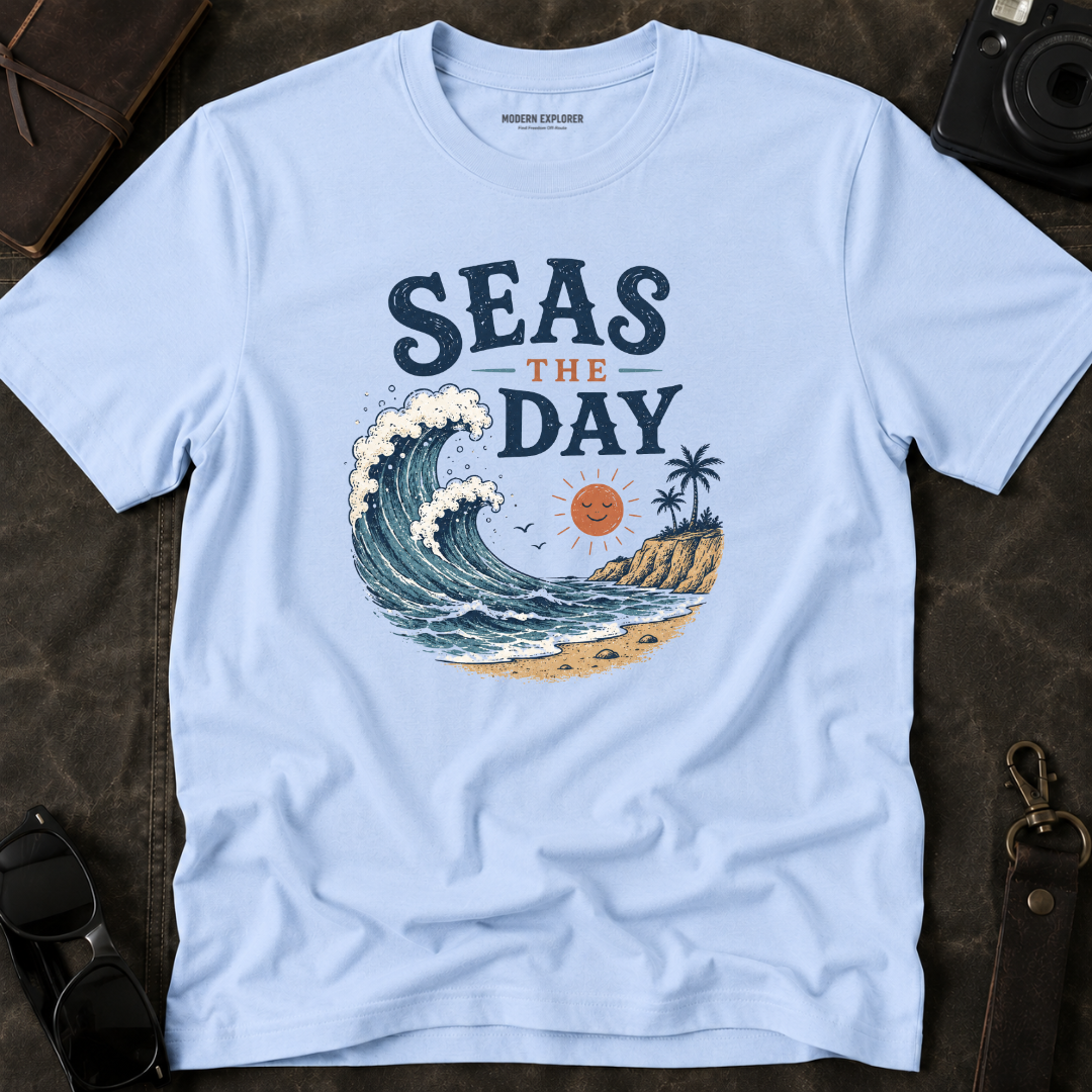'Seas The Day' Graphic T-Shirt