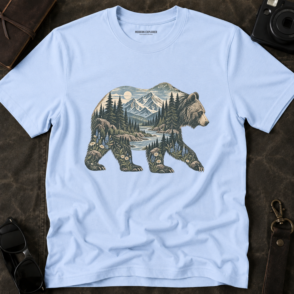 Bear in the Wild Graphic Tee