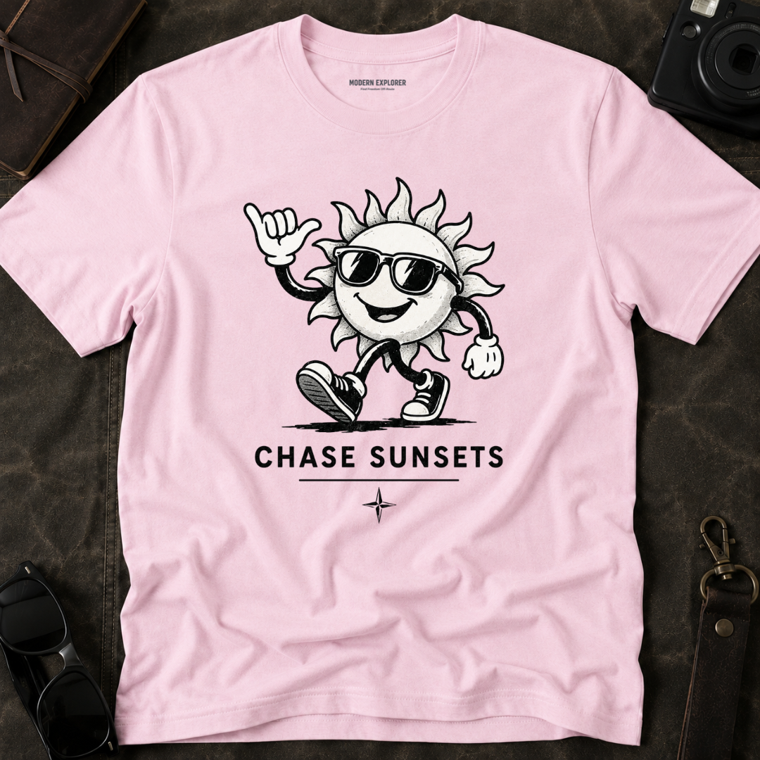 "Chase Sunsets" Graphic T-Shirt