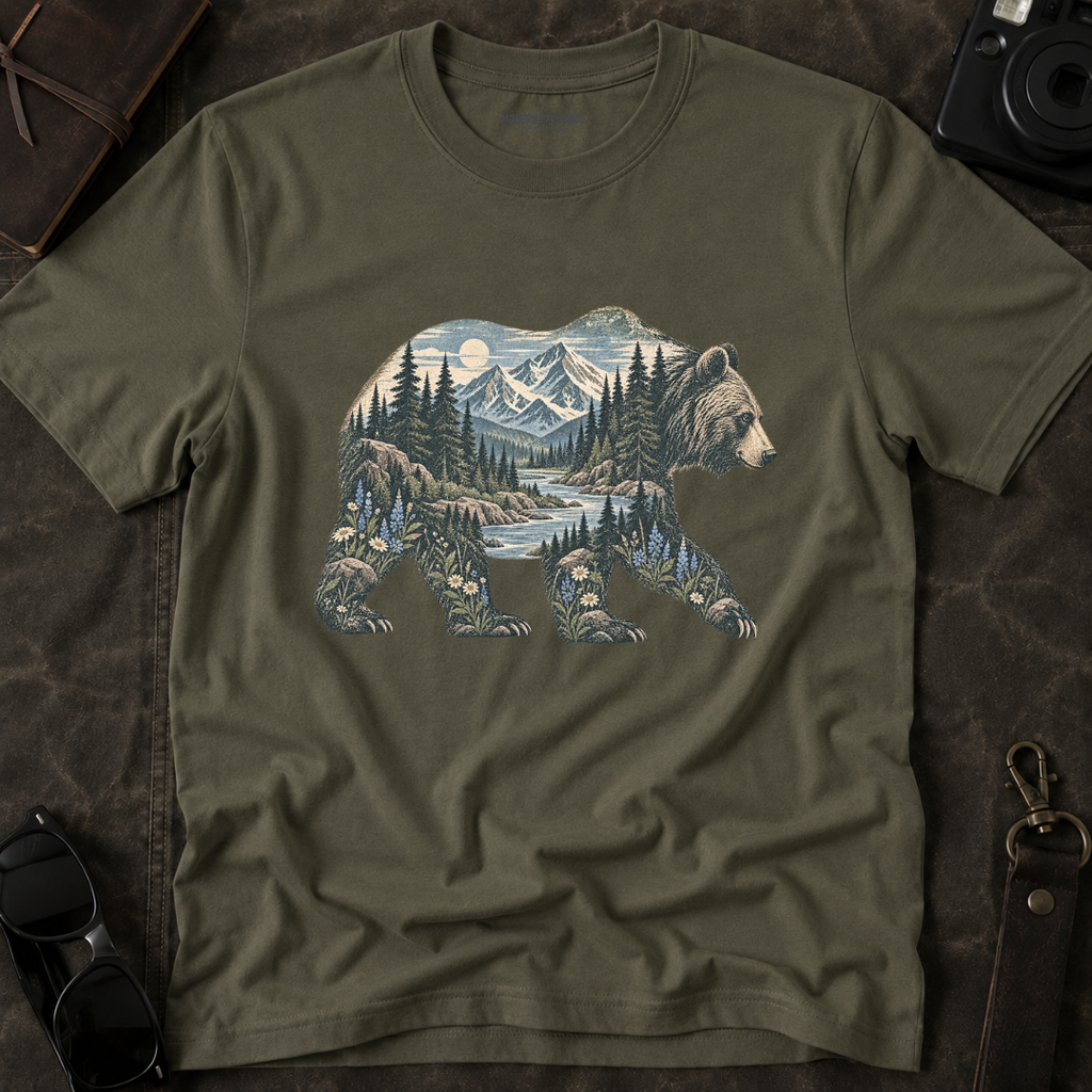 Bear in the Wild Graphic Tee
