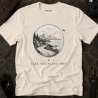 "Take The Scenic Way" Vintage Travel Tee