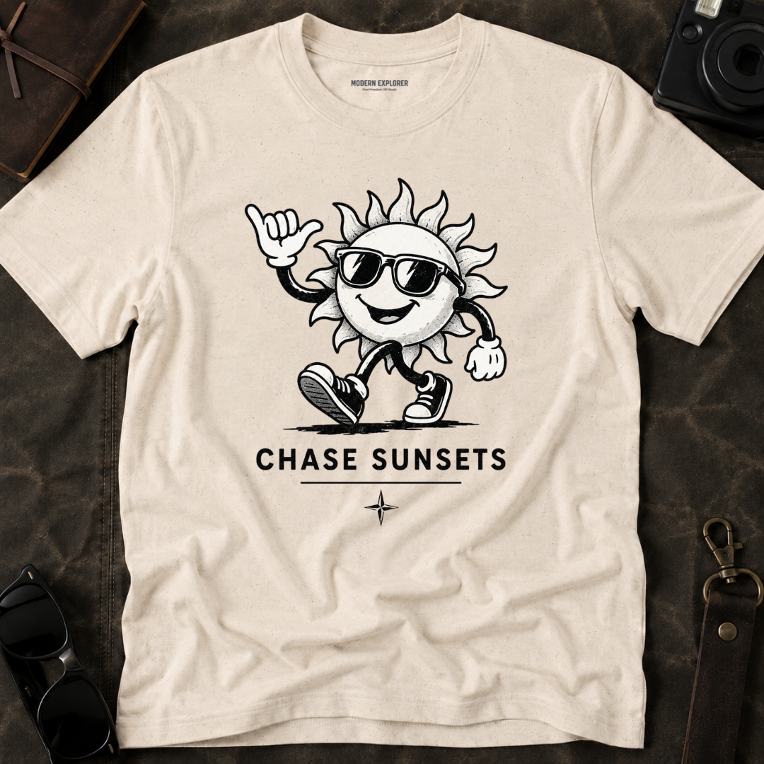 "Chase Sunsets" Graphic T-Shirt