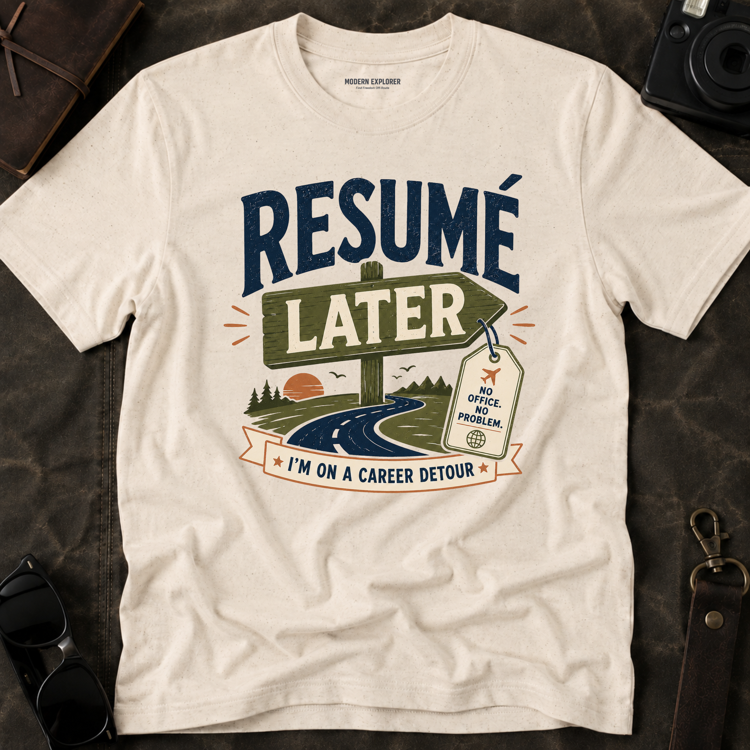 Resume Later Graphic Tee