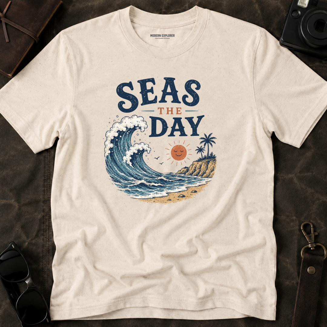 'Seas The Day' Graphic T-Shirt