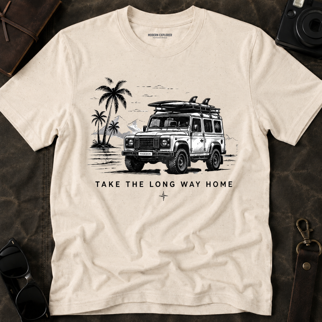 Take the Long Way Home Adventure T‑Shirt
