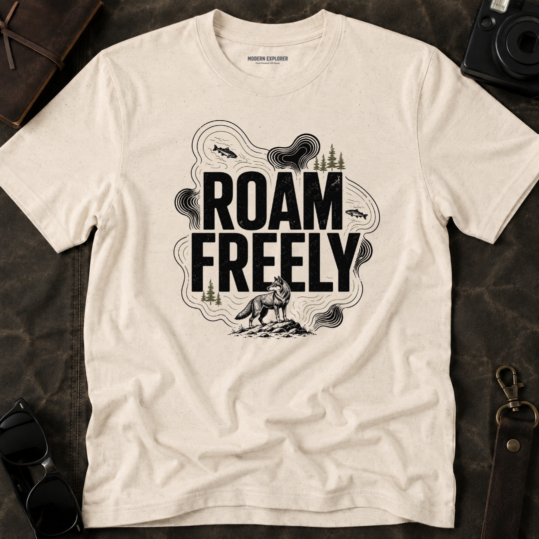 Roam Freely Adventure Graphic