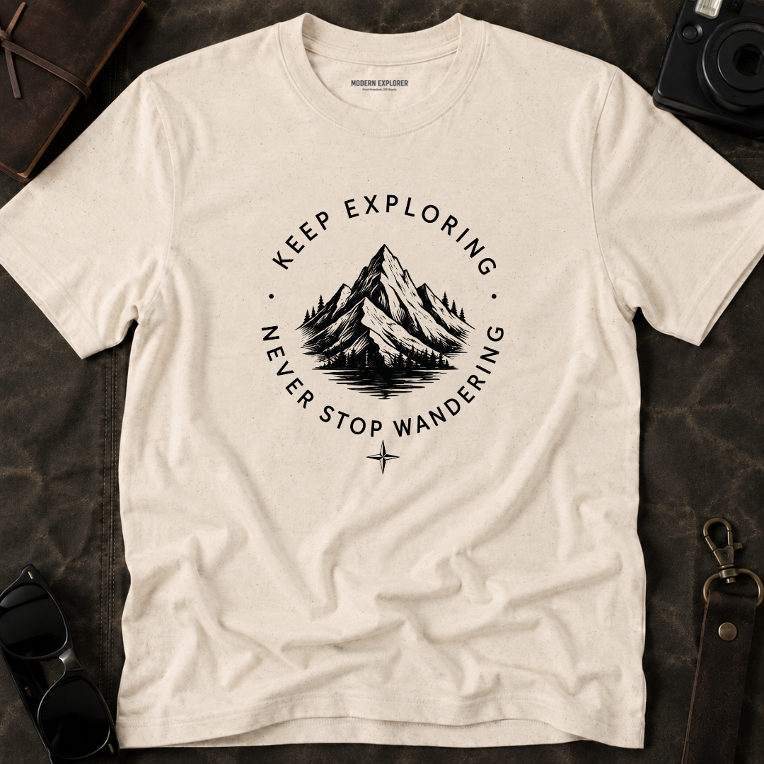 Keep Exploring Mountain T-Shirt