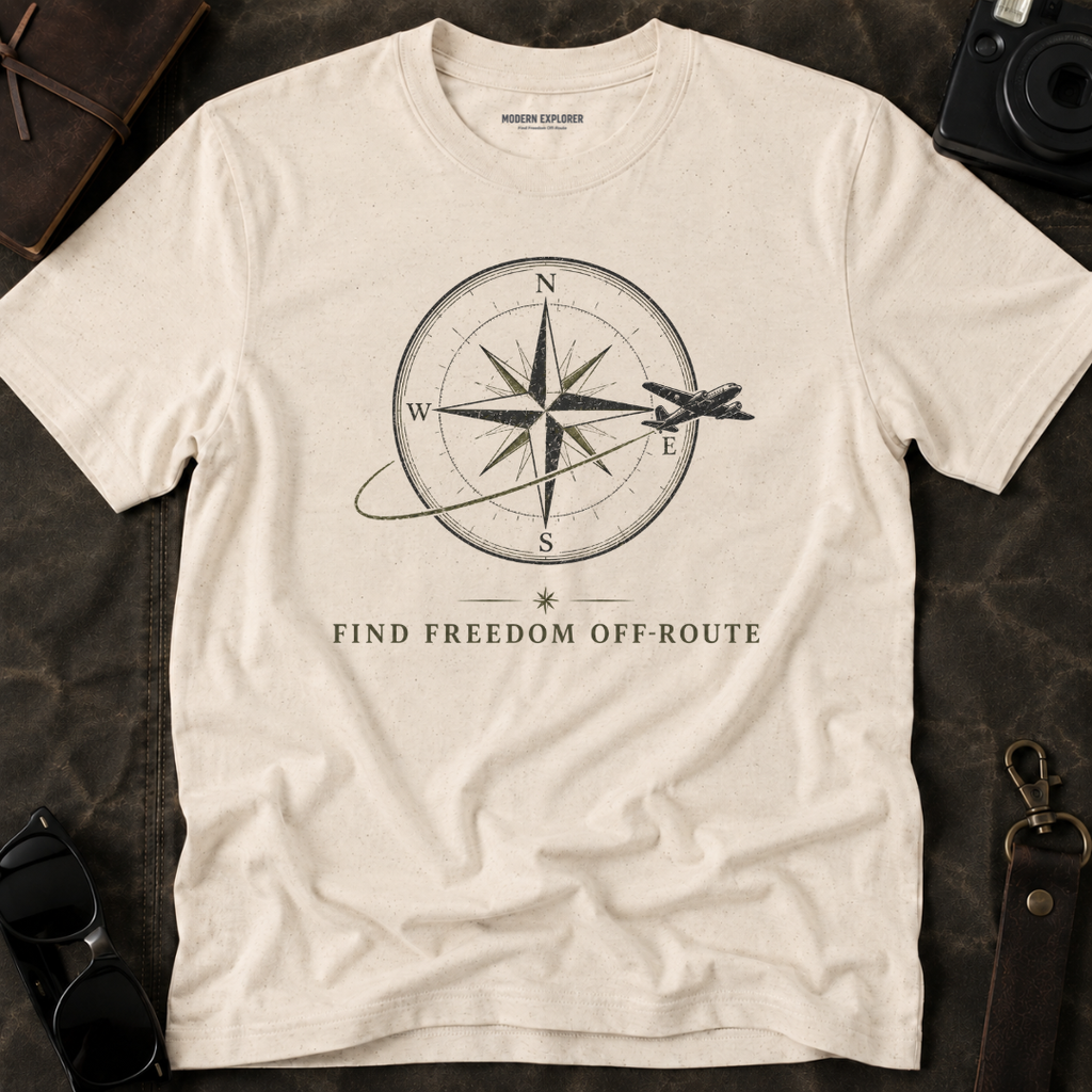 Find Freedom Off Route Travel Tee
