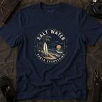 'Salt Water Heals Everything' Vintage Surf Tee
