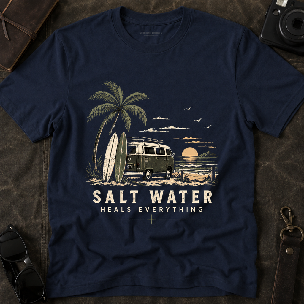 Vintage Salt Water Heals Everything Tee