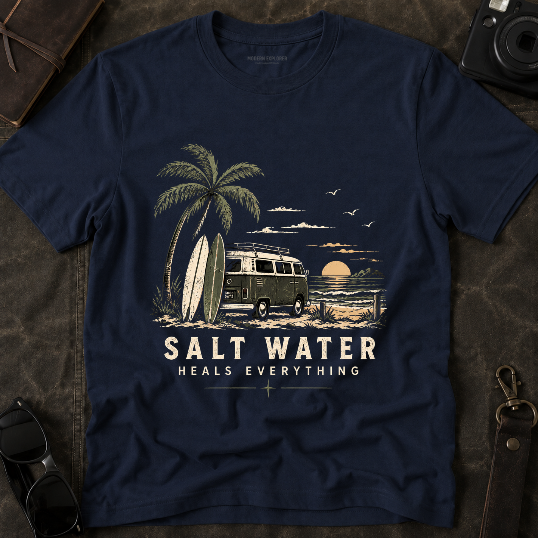 Vintage Salt Water Heals Everything Tee
