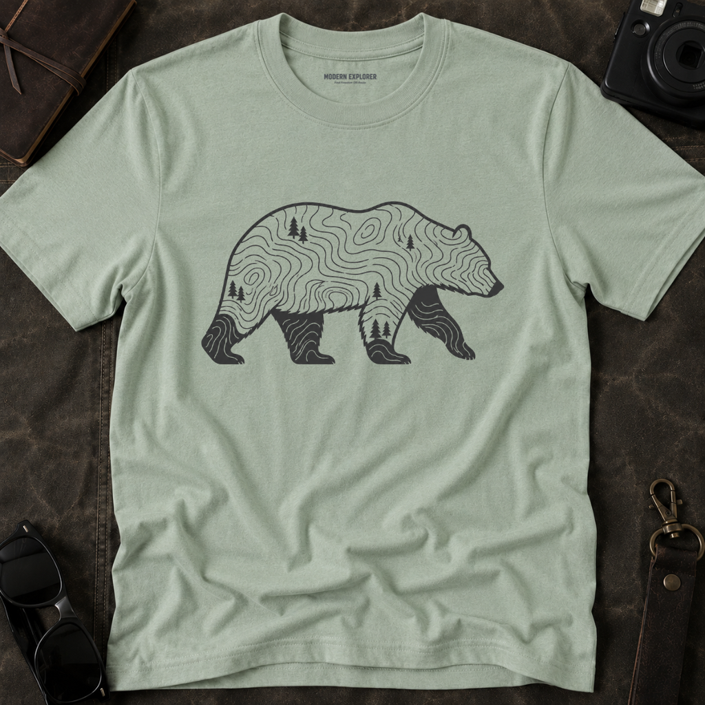 Bear Unmapped Adventure Tee