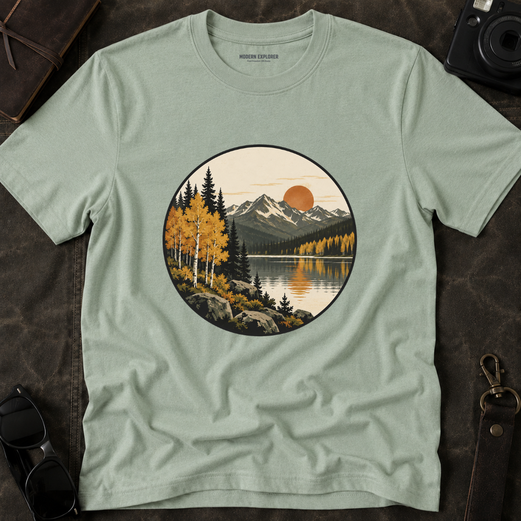 Fall Mountains Adventure Tee