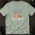 'Currently Coasting' Capybara Tee