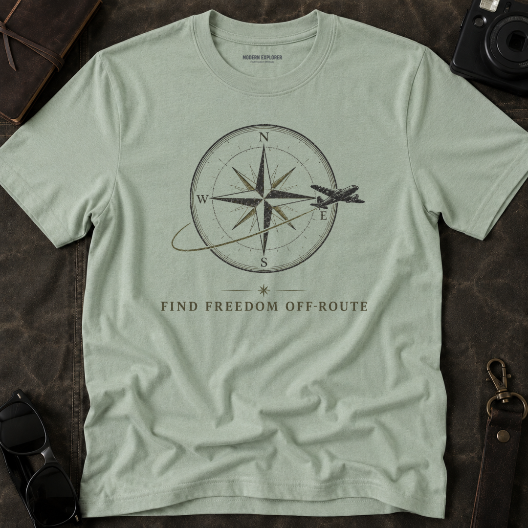 Find Freedom Off Route Travel Tee