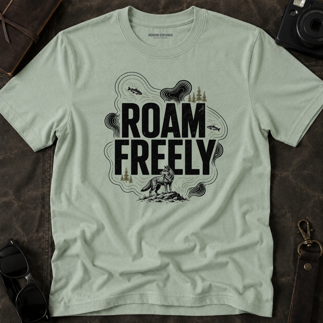 Roam Freely Adventure Graphic