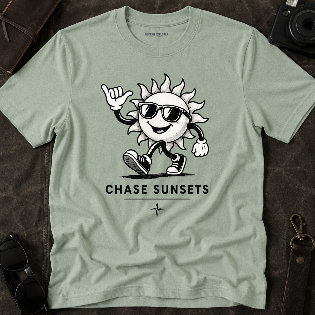 "Chase Sunsets" Graphic T-Shirt