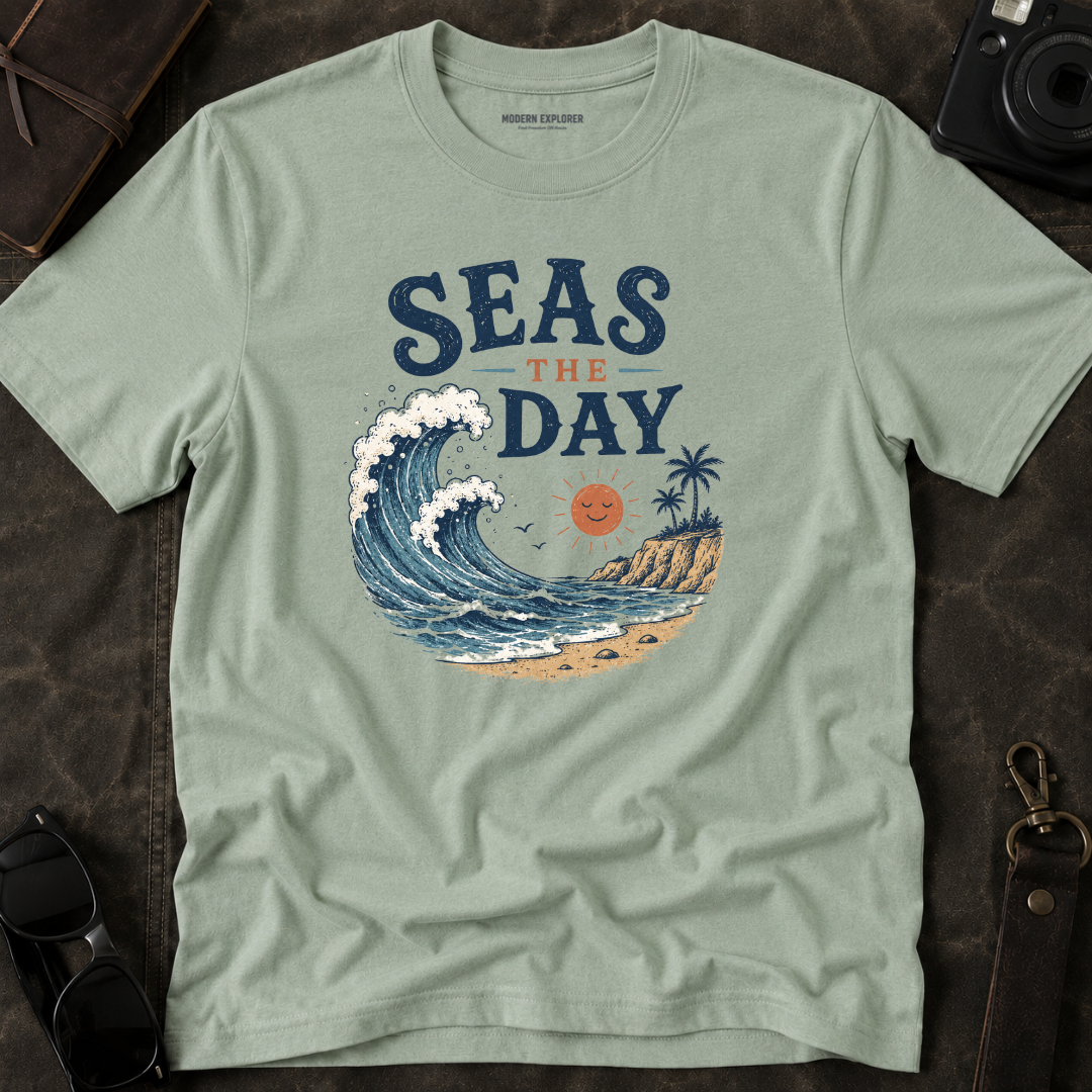 'Seas The Day' Graphic T-Shirt