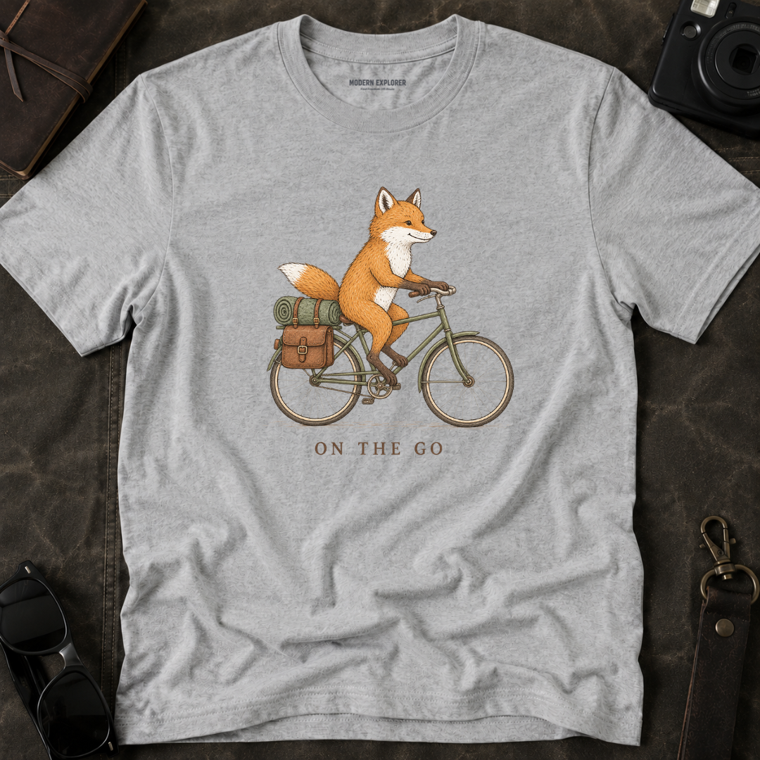 'On The Go' Adventure Fox Tee