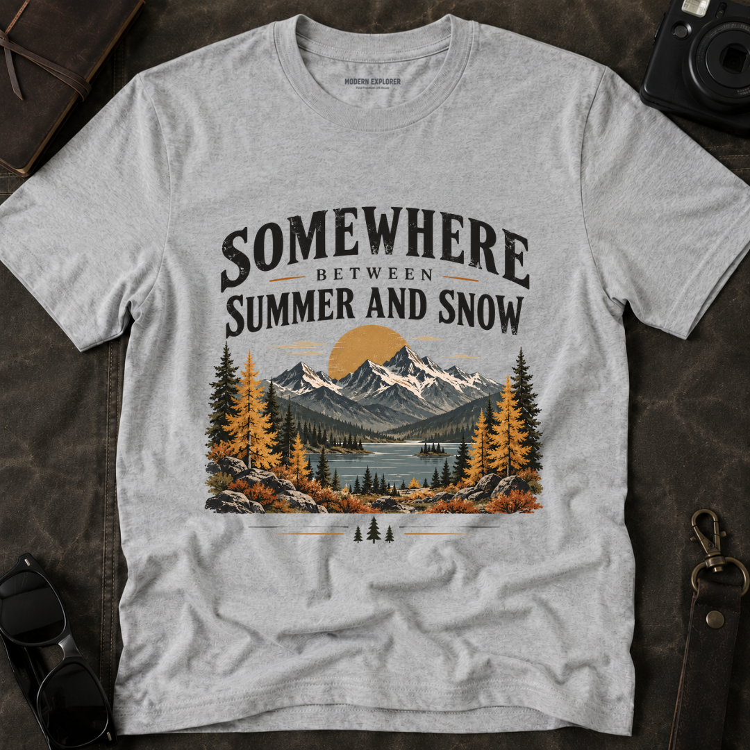 Somewhere Between Summer and Snow Tee
