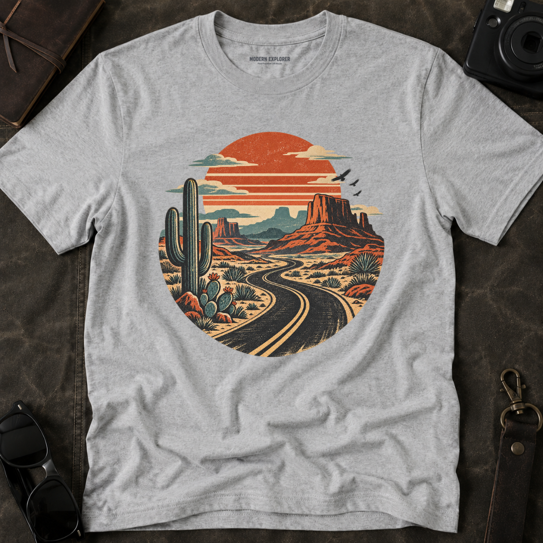 Desert Sunset Graphic T-Shirt