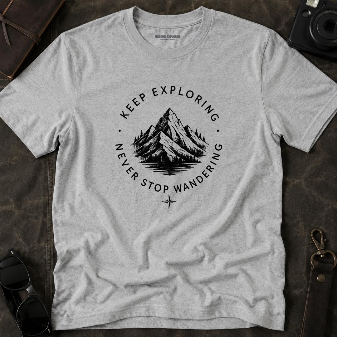 Keep Exploring Mountain T-Shirt