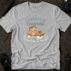 'Currently Coasting' Capybara Tee