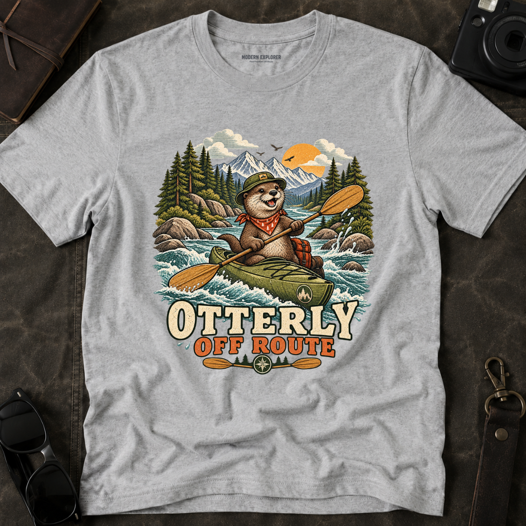 Otterly Off Route Graphic Tee