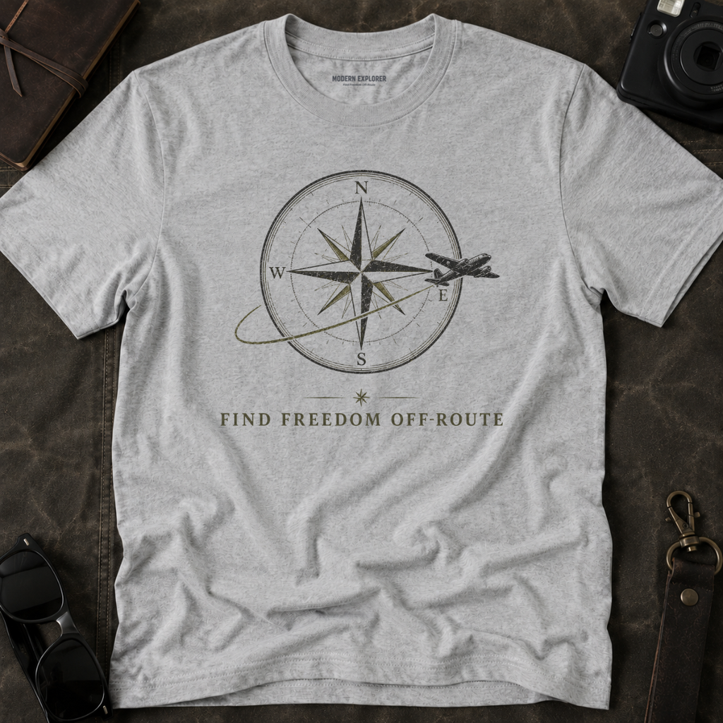 Find Freedom Off Route Travel Tee