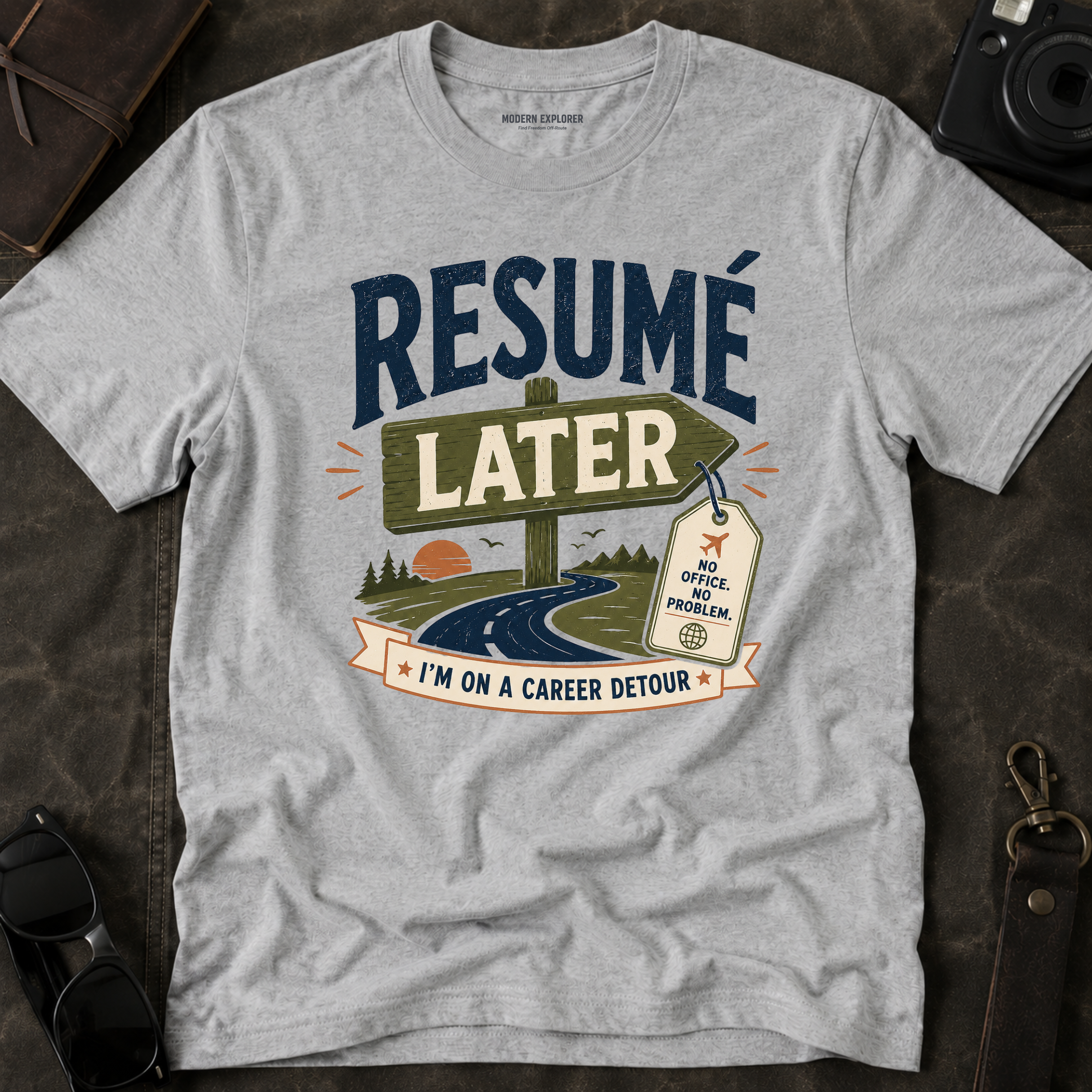 Resume Later Graphic Tee