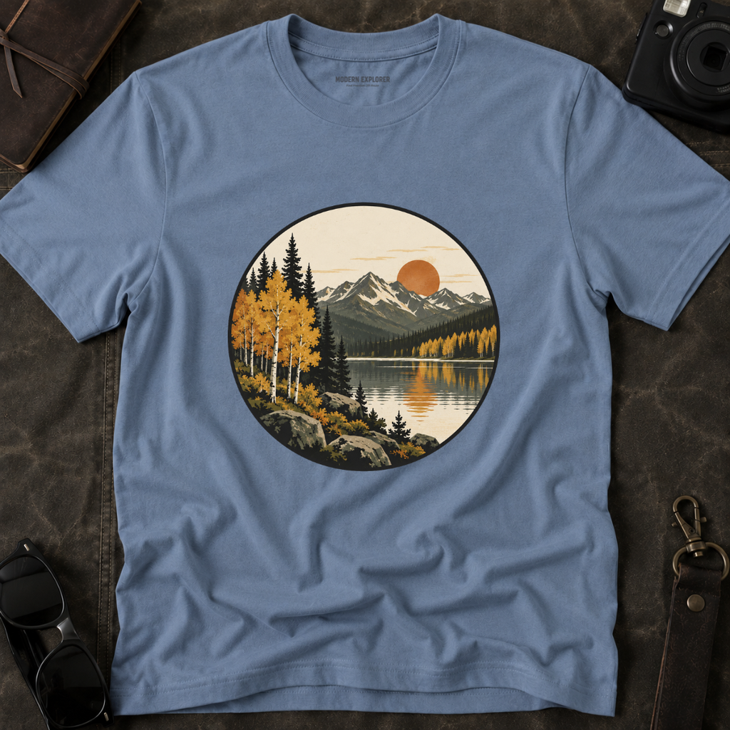 Fall Mountains Adventure Tee