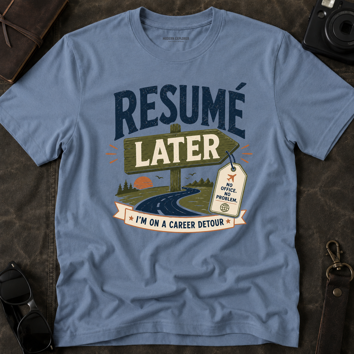 Resume Later Graphic Tee