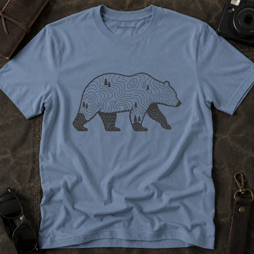 Bear Unmapped Adventure Tee