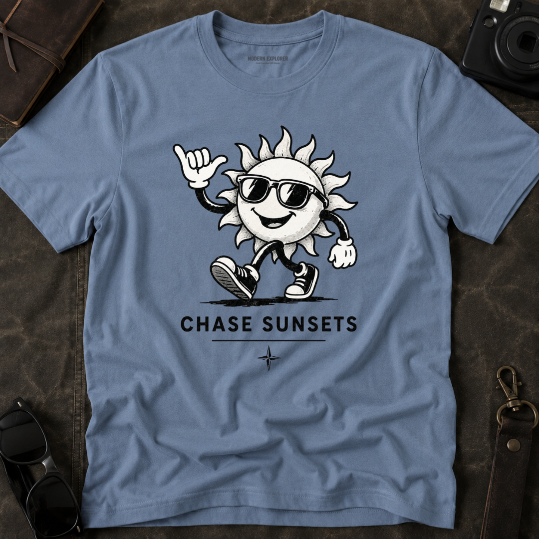 "Chase Sunsets" Graphic T-Shirt