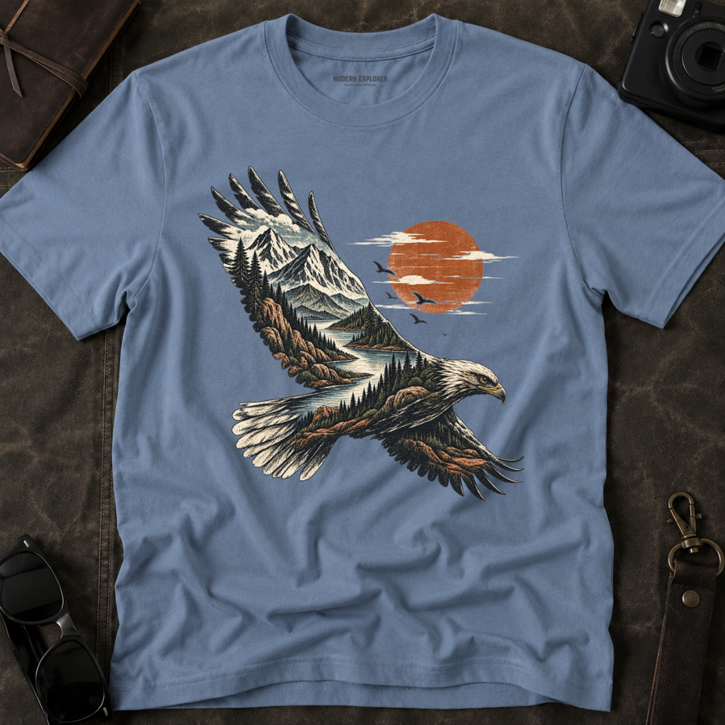 Nature Eagle Graphic Tee