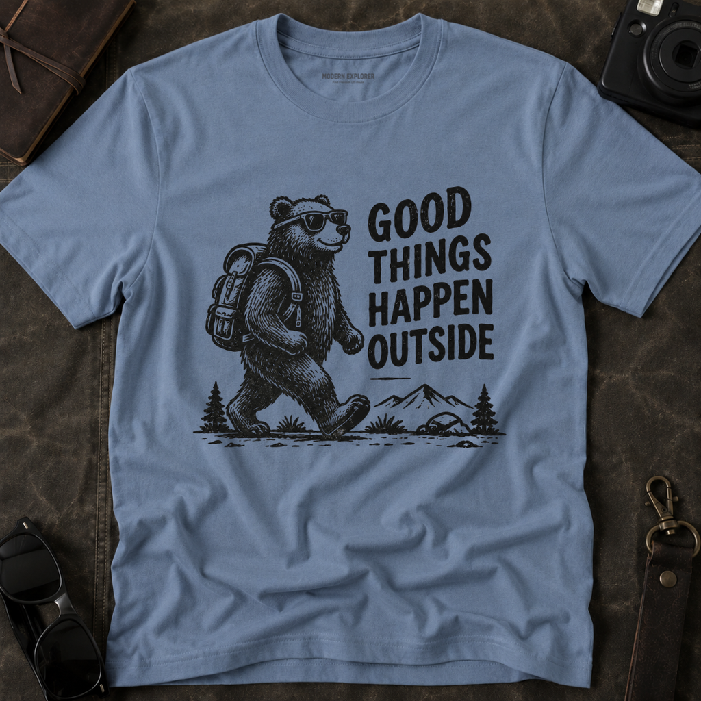 Good Things Happen Outside Graphic Tee