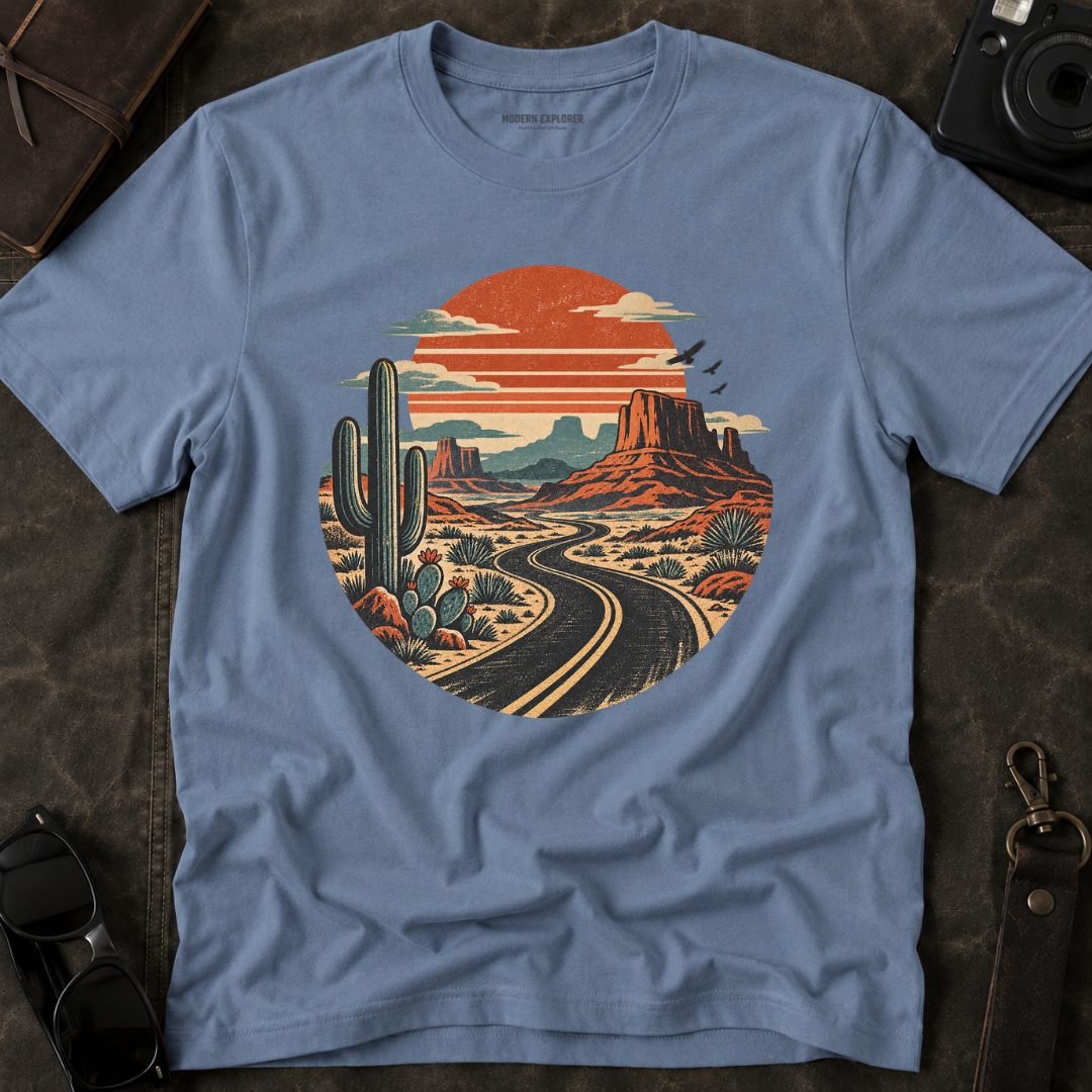 Desert Sunset Graphic T-Shirt