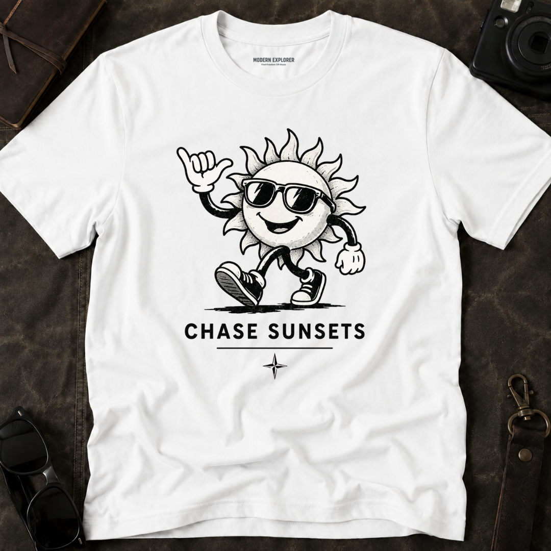 "Chase Sunsets" Graphic T-Shirt