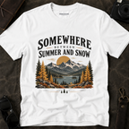 Somewhere Between Summer and Snow Tee