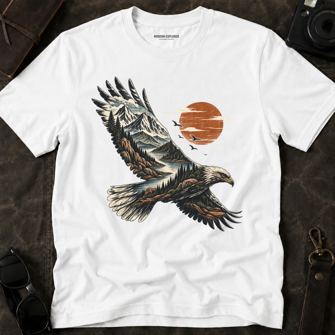 Nature Eagle Graphic Tee